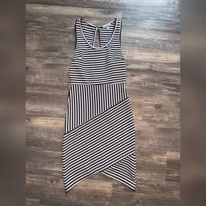 Striped tank top dress